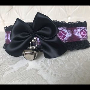 HIM music band kitten play collar Heartagram